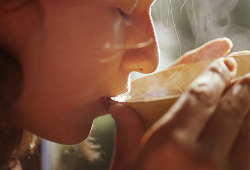 Very hot tea may cause throat cancer